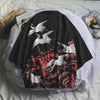 Traditional japanese kimono yukata women and man japanese Short Robe Loose  kimomo japanese cardigan kimono japones haori