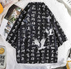 Traditional japanese kimono yukata women and man japanese Short Robe Loose  kimomo japanese cardigan kimono japones haori