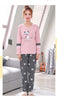 Matching Couple Pajama Set Cotton Pijamas Long Sleeve Sleepwear His-and-her Home Suit Pyjama For Lover Man Woman Lovers' Clothes
