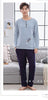 Matching Couple Pajama Set Cotton Pijamas Long Sleeve Sleepwear His-and-her Home Suit Pyjama For Lover Man Woman Lovers' Clothes