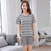 Matching Couple Pajama Set Cotton Pijamas Long Sleeve Sleepwear His-and-her Home Suit Pyjama For Lover Man Woman Lovers' Clothes