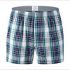 Men Underwear Boxers Plaid Loose Shorts Men Panties Cotton Soft Large Arrow Pants At Home Underwear Classic Basics Men pajamas